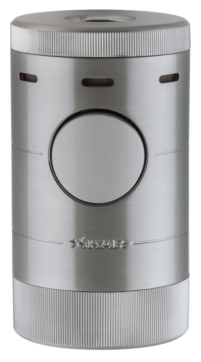 Xikar Volta Silver Quad Tabletop Lighter