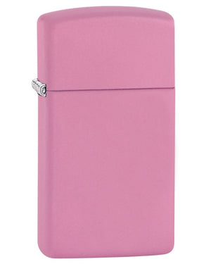 Zippo Pink Matte Slim Lighter