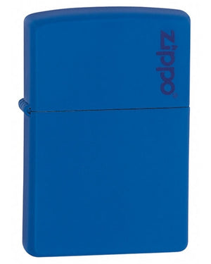 Zippo Royal Blue Matte with Zippo Logo Lighter