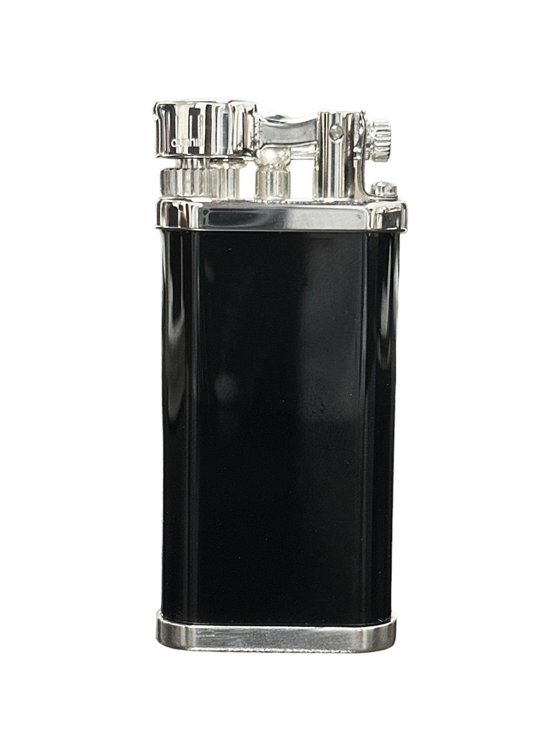 その他 Dunhill Lighter Dunhill Lighter- Unique- Silver Lines with Cigar Burner