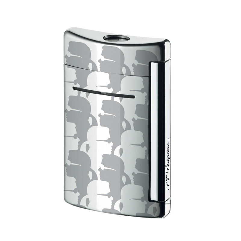 S.T. Dupont 白鳥デザイン ライター S.T. Dupont Minijet Chrome Karl Lagerfeld Torch Flame Lighter