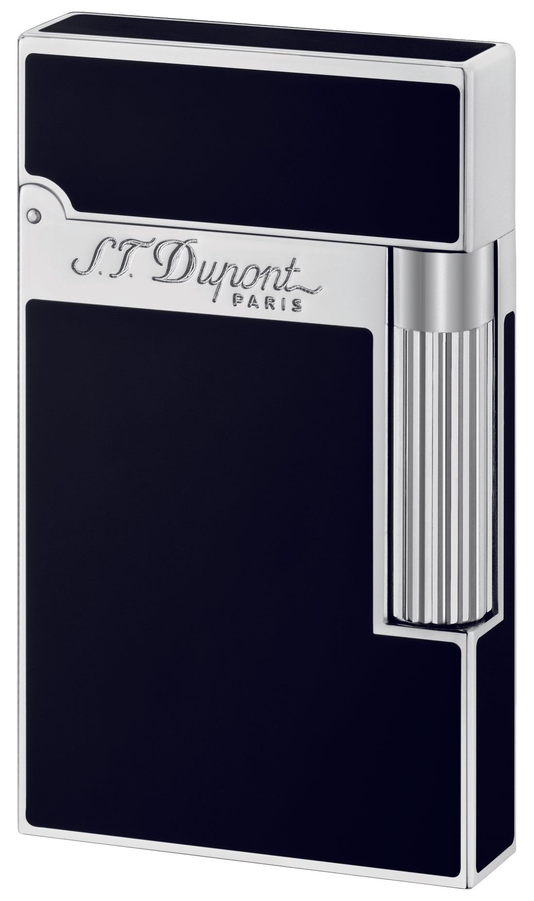 S.T. Dupont Black Lacquer & Palladium Ligne 2 Lighter – Lighters Direct