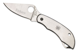 Spyderco Cliptool 2" Stainless Steel Plainedge Pocket Knife with