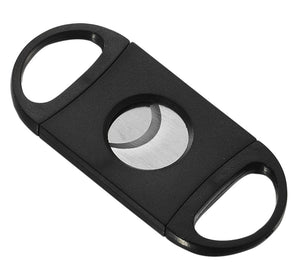 Visol Tahoe Cigar Cutter with Matte Black Stainless Steel Plate