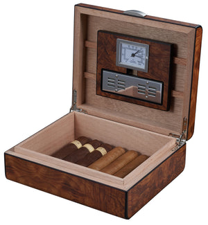Widar Burlwood Cigar Humidor