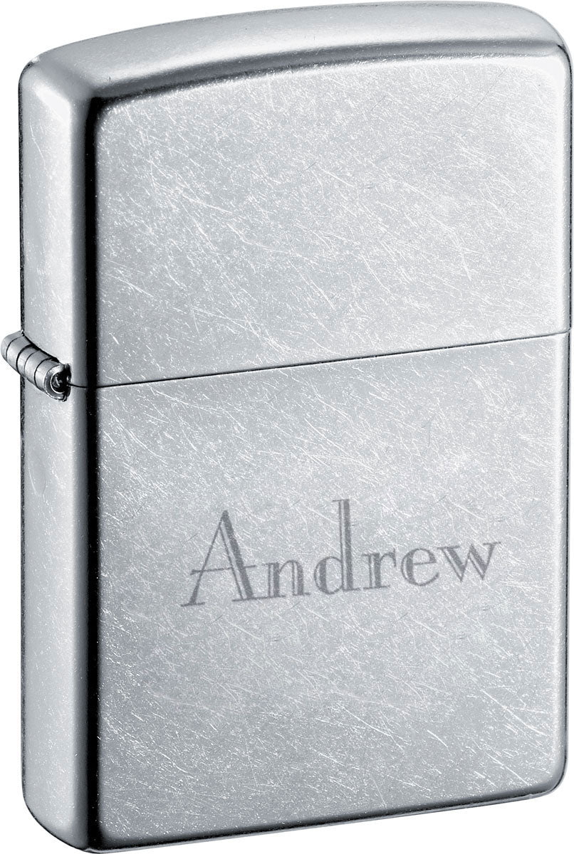 Zippo 207 Regular Street Chrome Lighters NEW IN BOX Lot Of 2 FREE SHIP - Foto 8