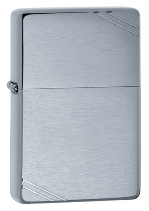 Zippo Vintage Brushed Chrome with Detailing Lighter