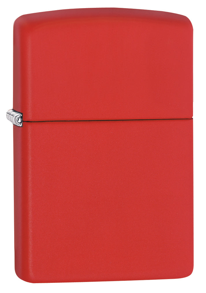 Zippo Red Matte Lighter Lighters Direct