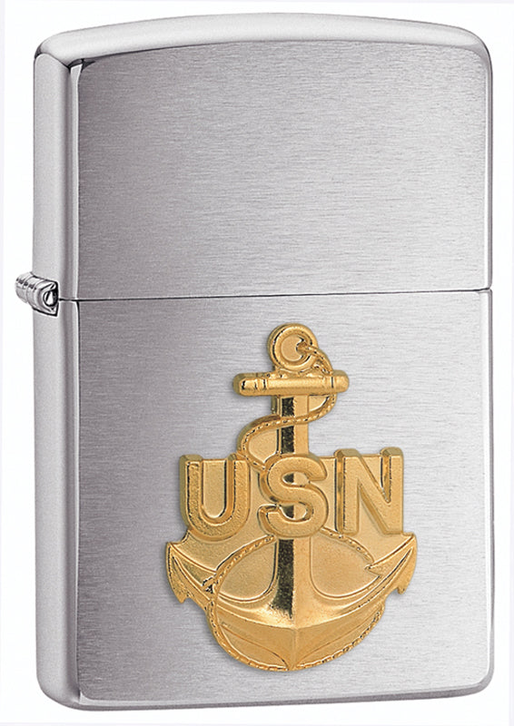 Zippo US Navy Anchor Lighter – Lighters Direct